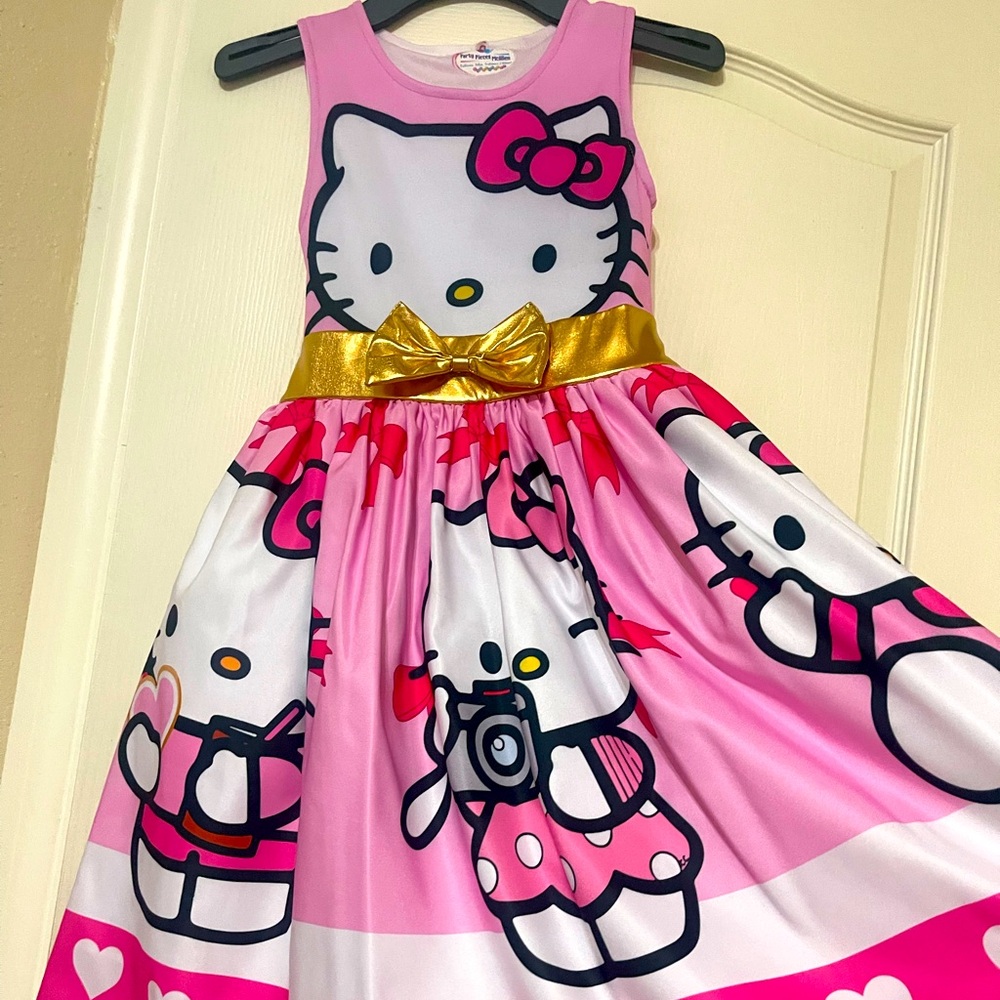 Hello kitty birthday dress